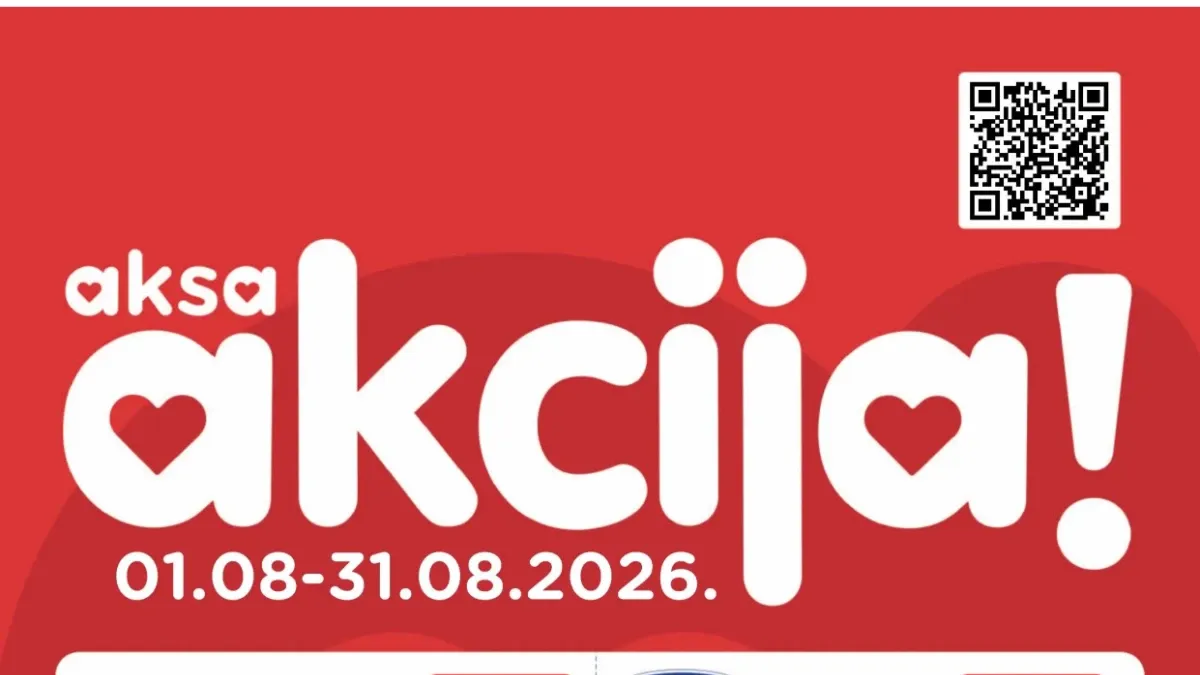 AKSA akcija za bebe i decu – popusti do 38% na kolica, auto-sedišta, pelene, kozmetiku i opremu do 31.08.2026.