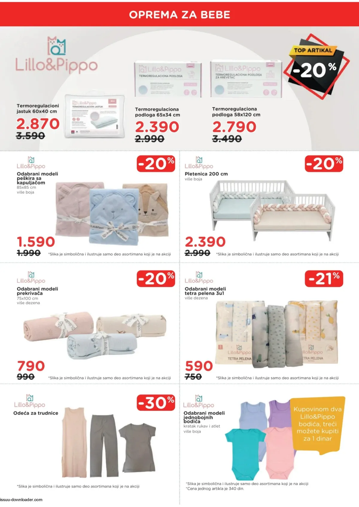 AKSA katalog strana 4 – kolica i oprema za šetnju do 31.08.2026.