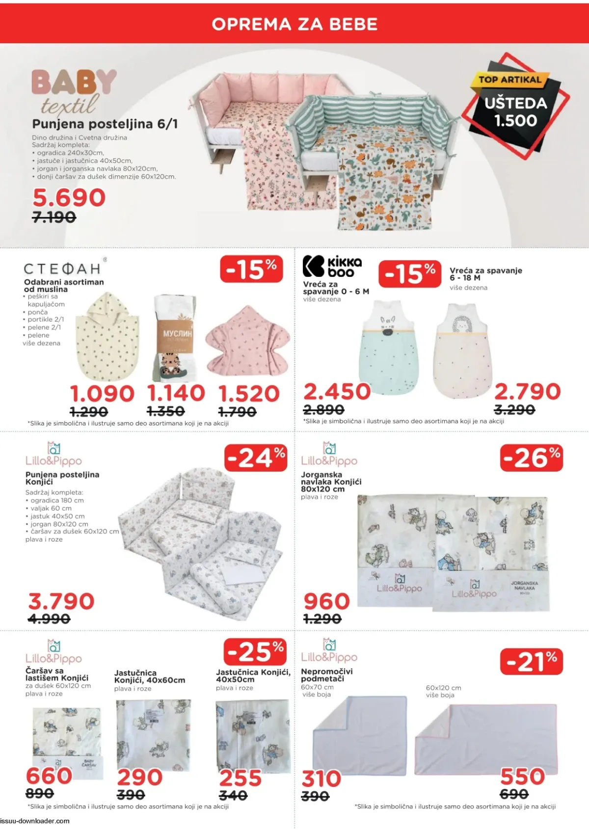 AKSA katalog strana 5 – auto-sedišta za bebe do 31.08.2026.