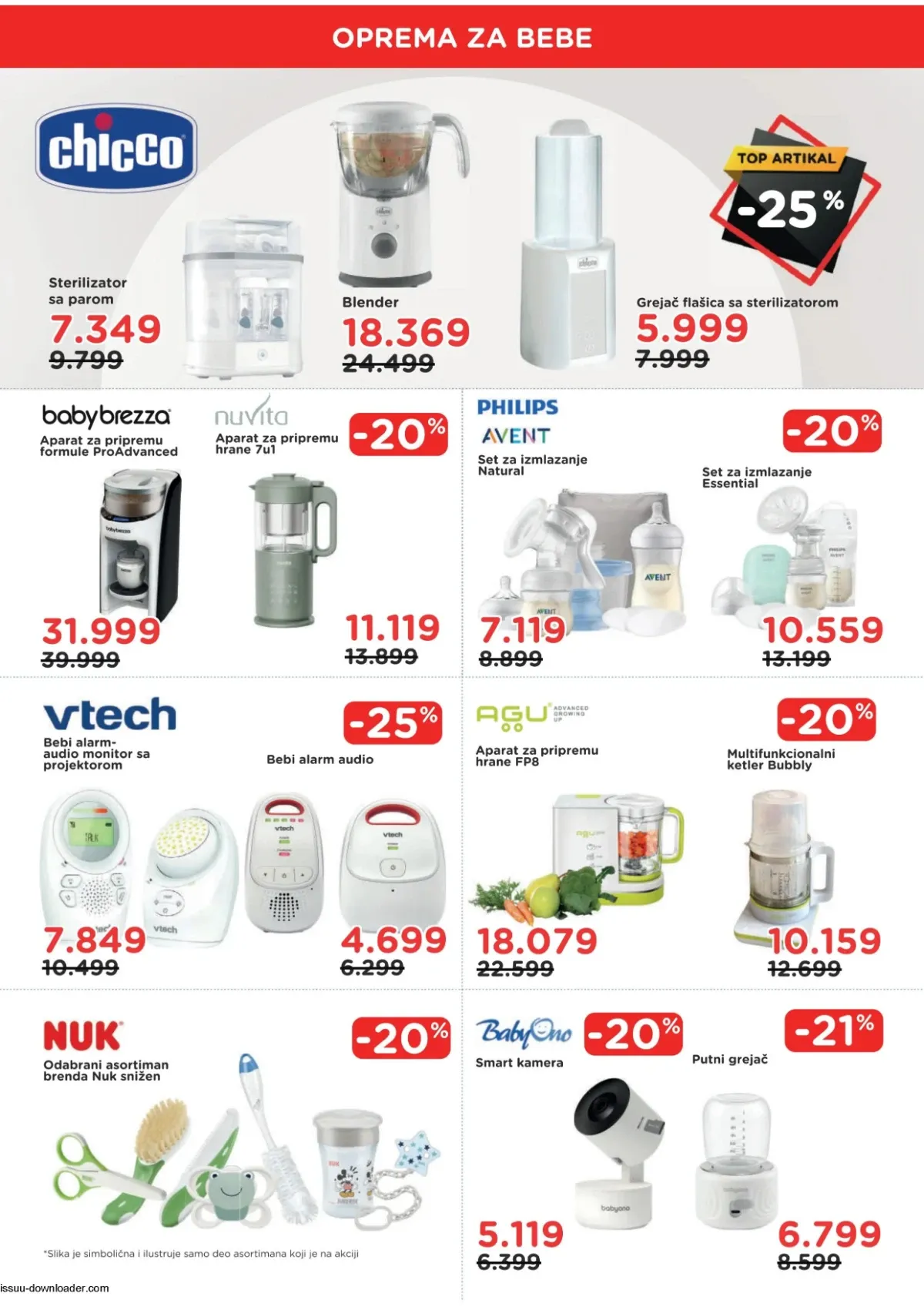 AKSA katalog strana 6 – kozmetika, pelene i nega beba do 31.08.2026.