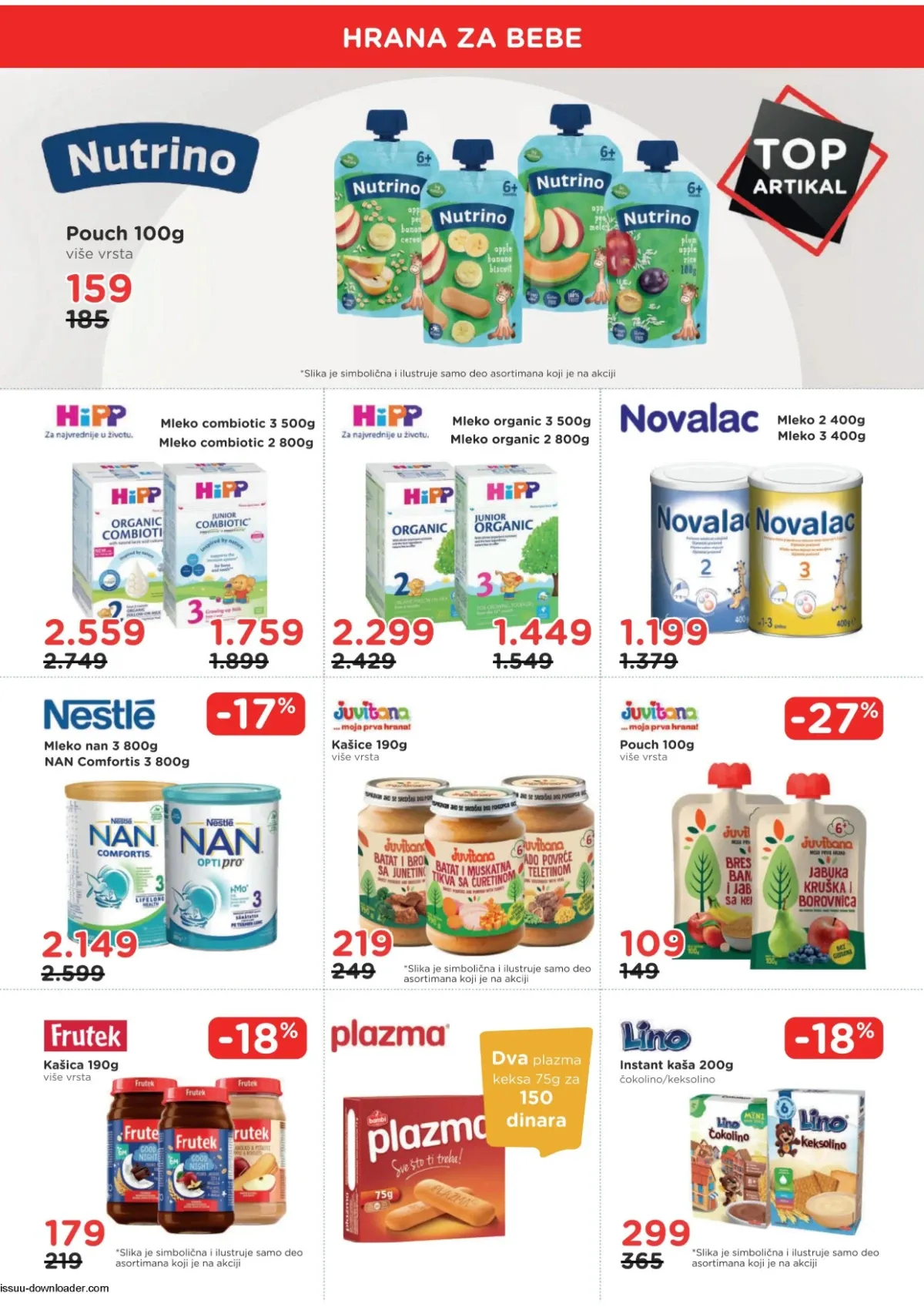 AKSA katalog strana 10 – pelene, kozmetika i proizvodi za svakodnevnu negu beba do 31.08.2026.
