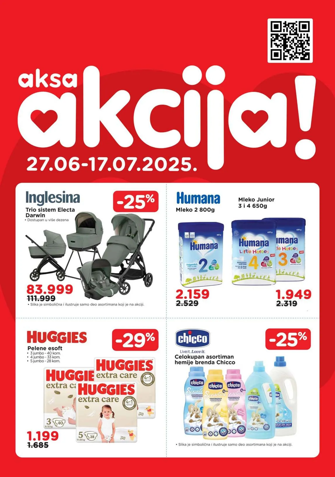 AKSA akcija katalog sniženja do 17.07.2025