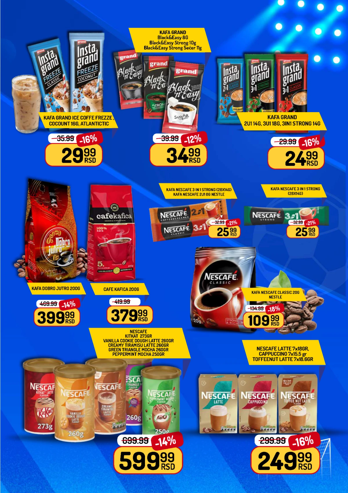 Aman akcija kafa, Nescafe i instant napici do 06.07.2026