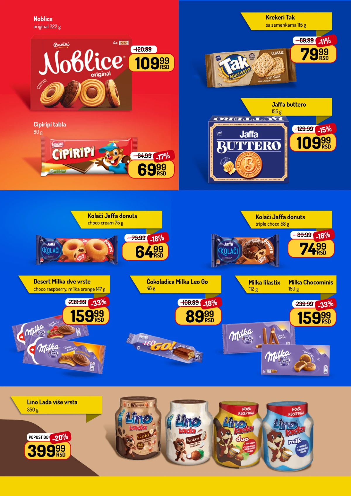 Aman katalog jun 2026 – Clipsy grickalice i flips na akciji