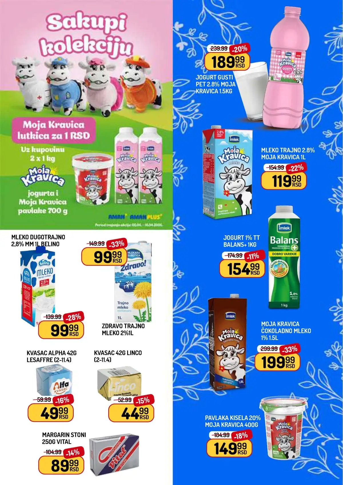 Aman akcija katalog – ponuda proizvoda za svakodnevnu kupovinu
