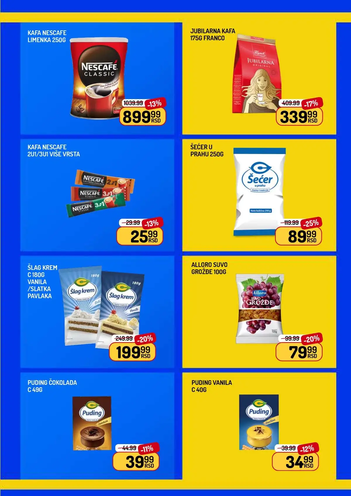 Aman akcija katalog – proizvodi za svakodnevnu kupovinu