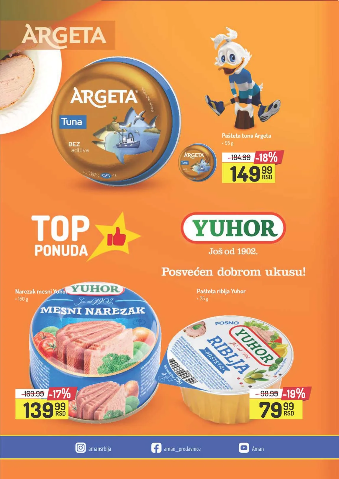 Katalog Aman sniženje