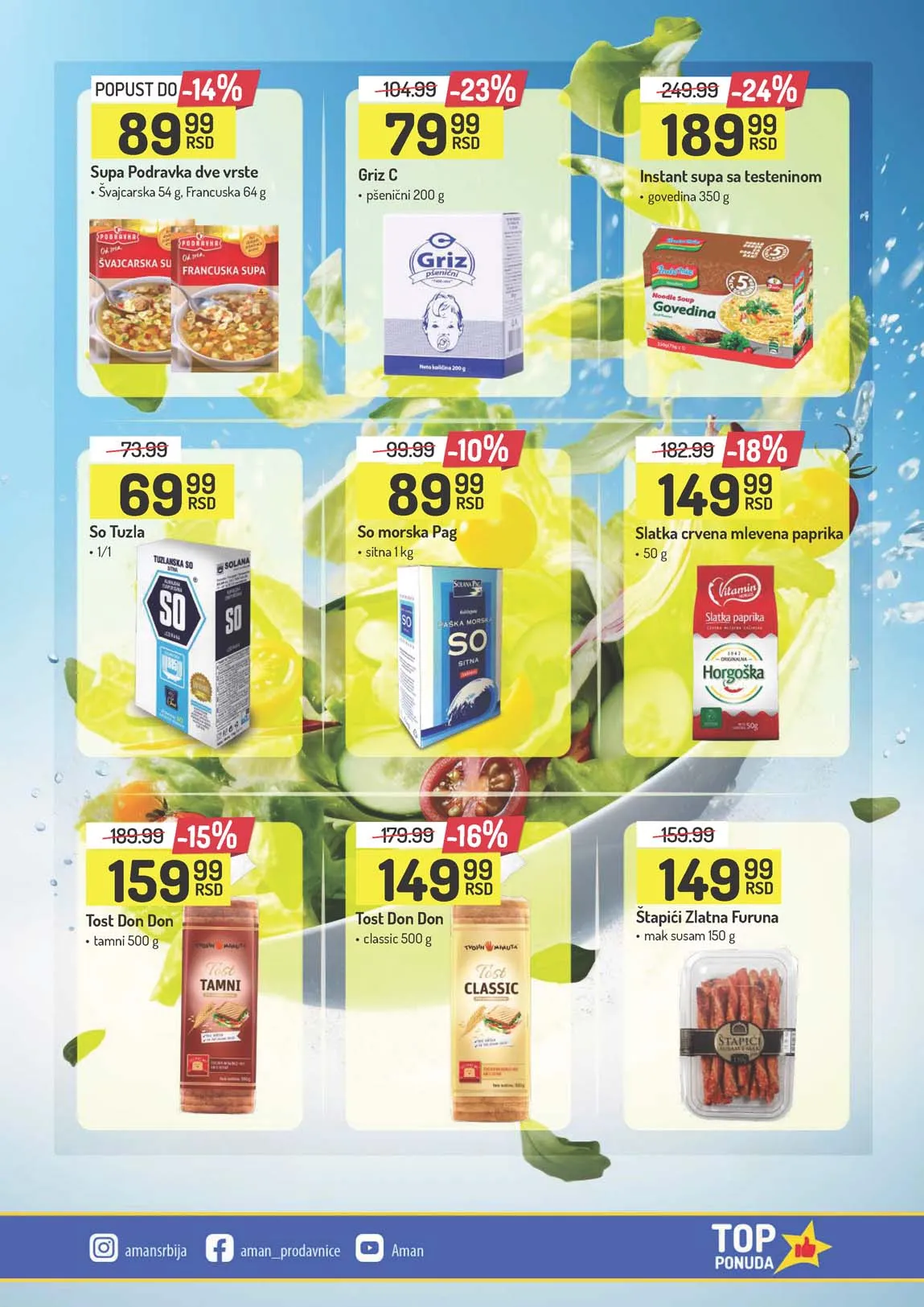 Katalog Aman sniženje