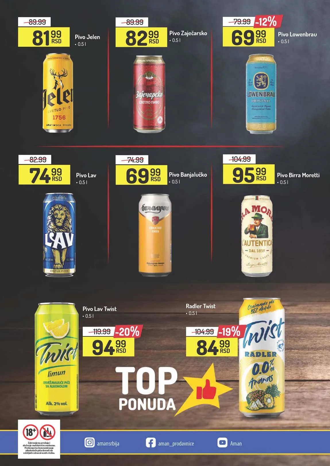 Katalog Aman sniženje