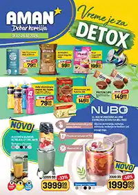 Aman DETOX akcija katalog sniženja – povoljne cene prehrane do 28. februara 2026.