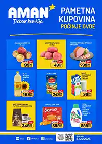 Aman nedeljna akcija i katalog sniženja do 12. februara 2026