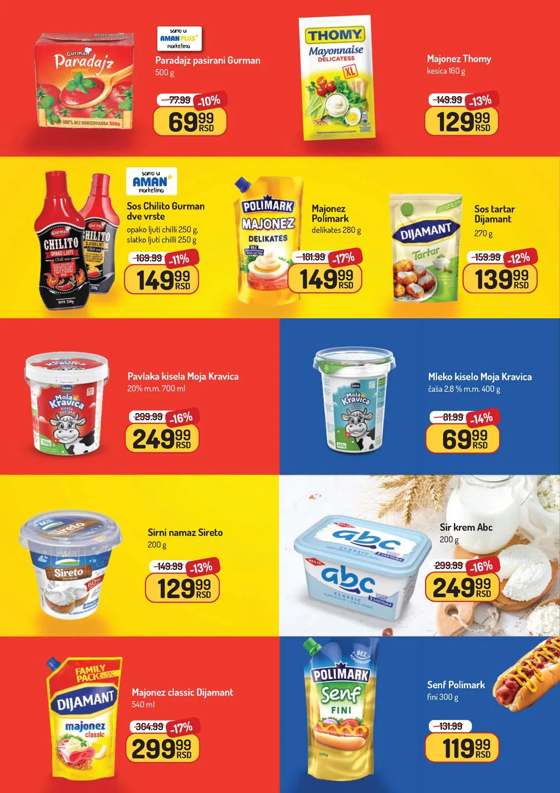 Aman akcija katalog sniženja Akcija Aman sniženje Katalog