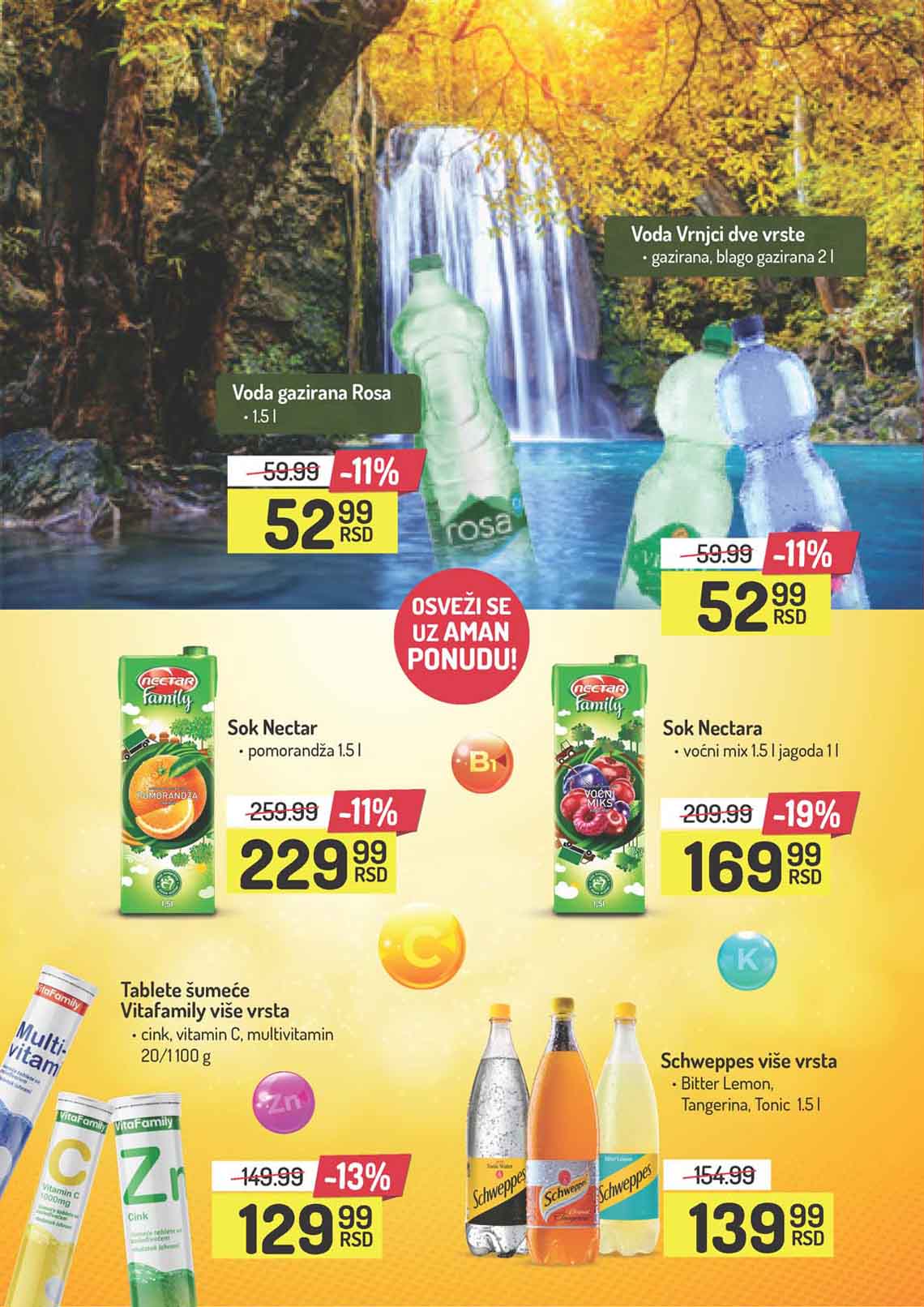 Katalog Aman sniženje