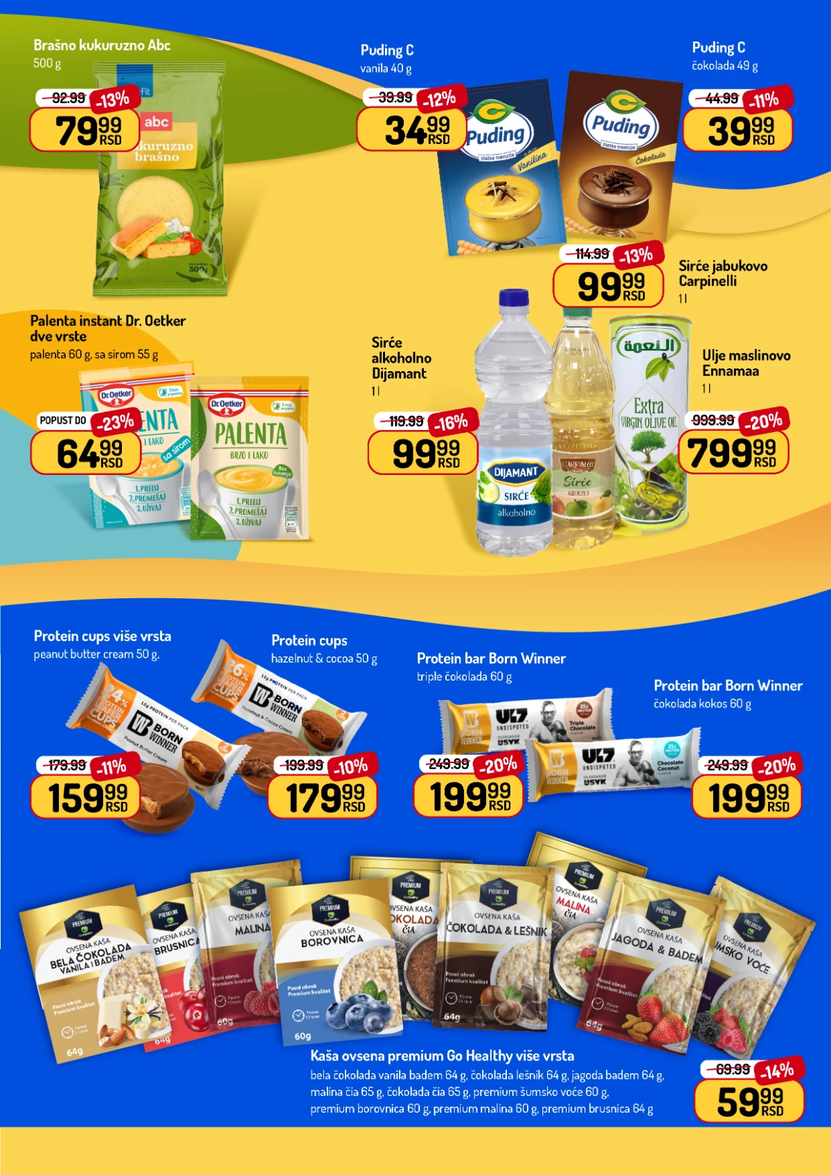 Aman katalog testenina pirinač brašno i osnovne prehrambene namirnice