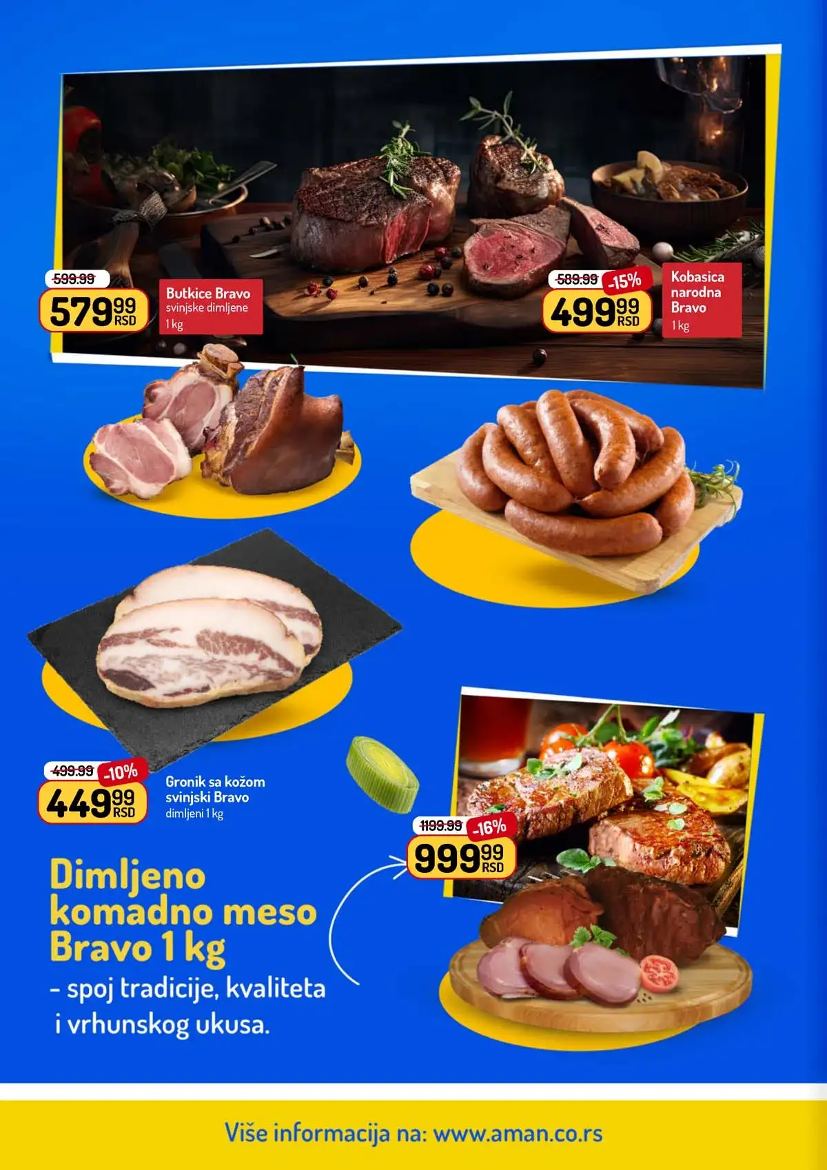 Akcija Aman sniženje Katalog