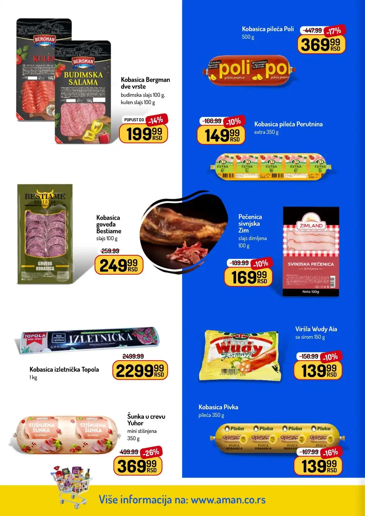 Akcija Aman sniženje Katalog