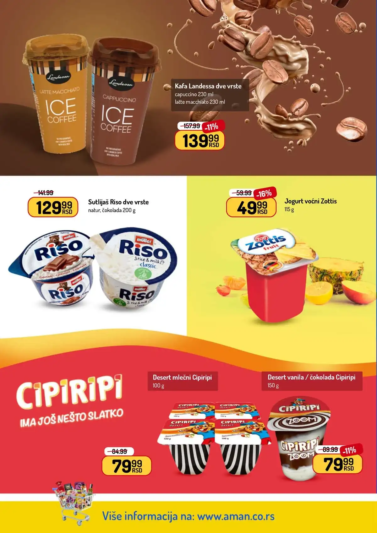 Akcija Aman sniženje Katalog