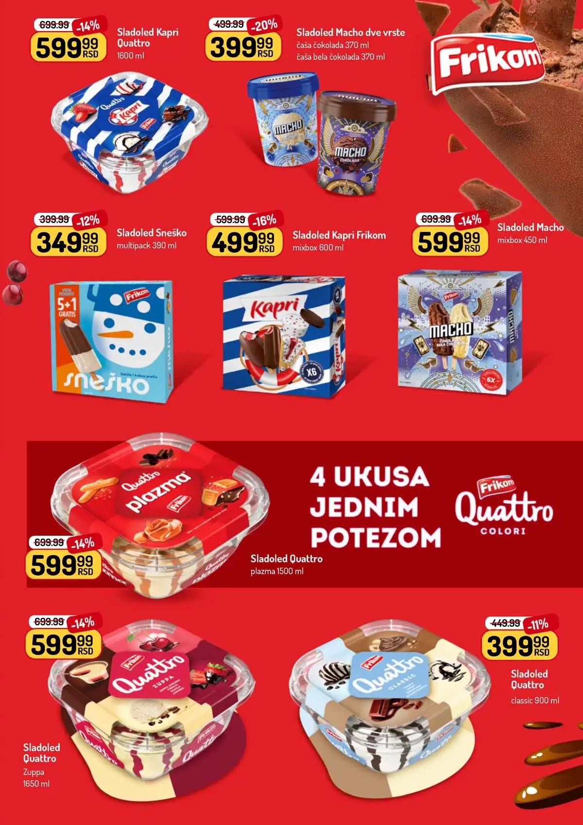 Akcija Aman sniženje Katalog