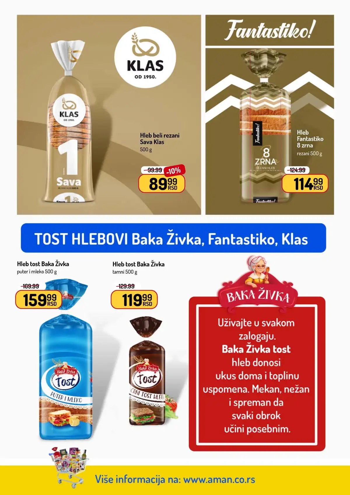 Akcija Aman sniženje Katalog