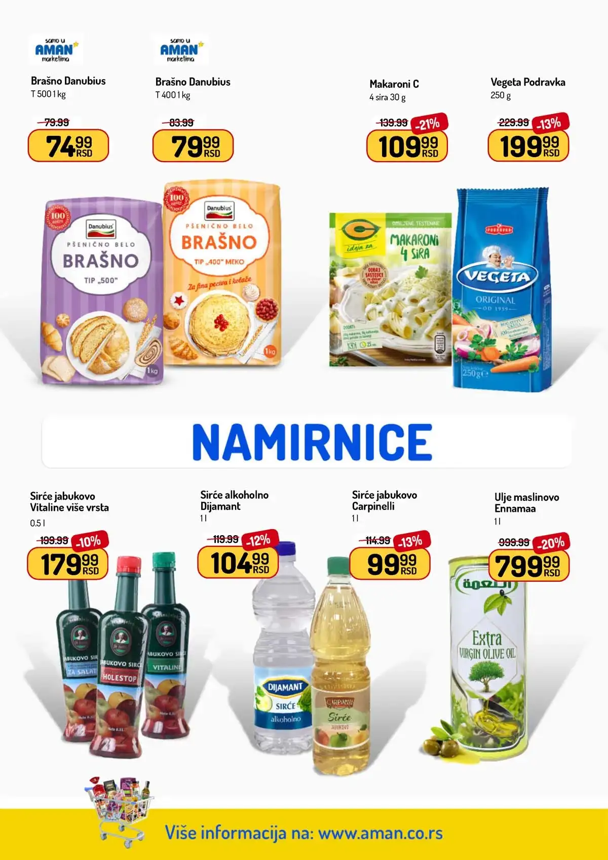 Akcija Aman sniženje Katalog