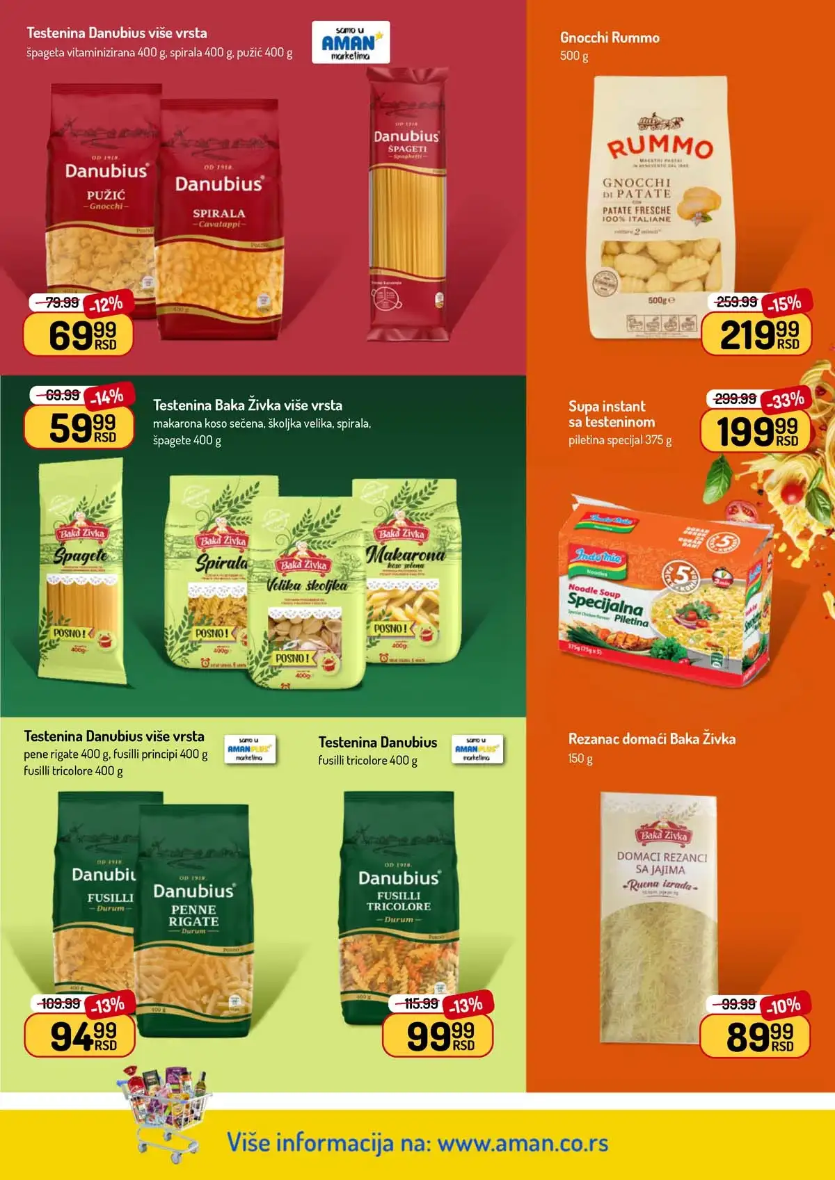 Akcija Aman sniženje Katalog