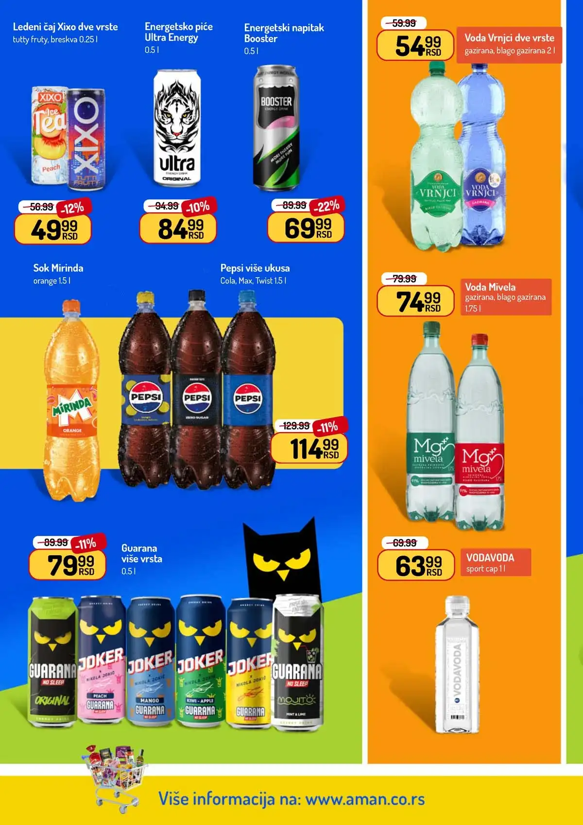 Akcija Aman sniženje Katalog