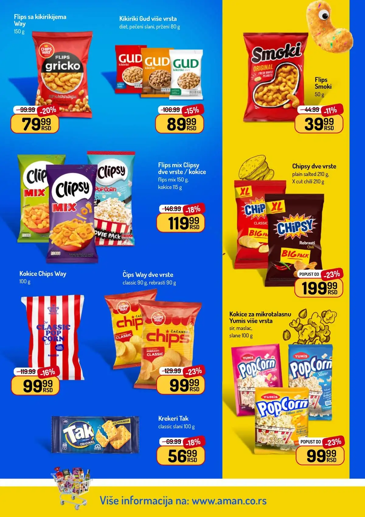 Akcija Aman sniženje Katalog