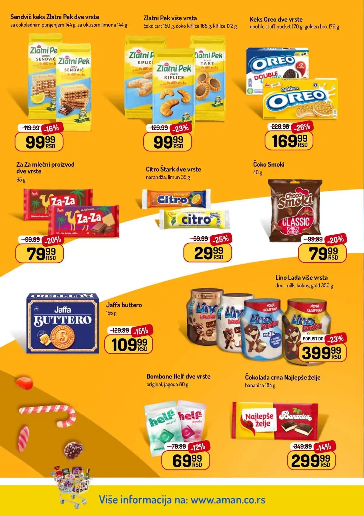 Akcija Aman sniženje Katalog