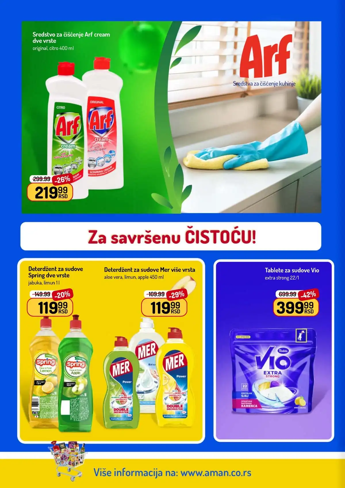 Akcija Aman sniženje Katalog
