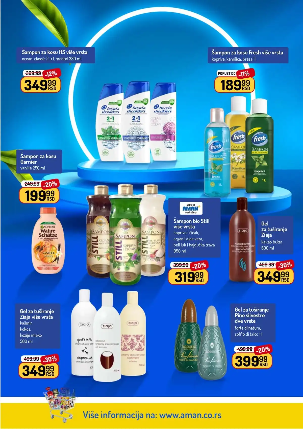 Akcija Aman sniženje Katalog