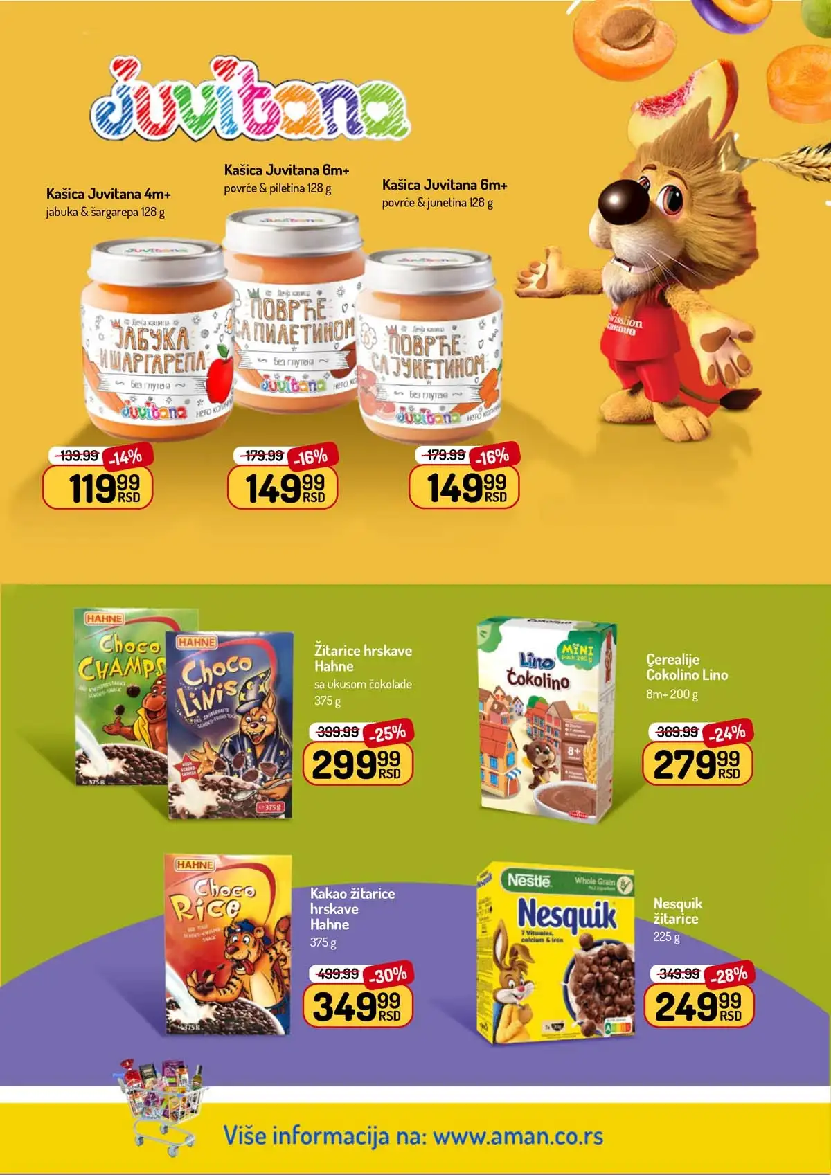 Akcija Aman sniženje Katalog