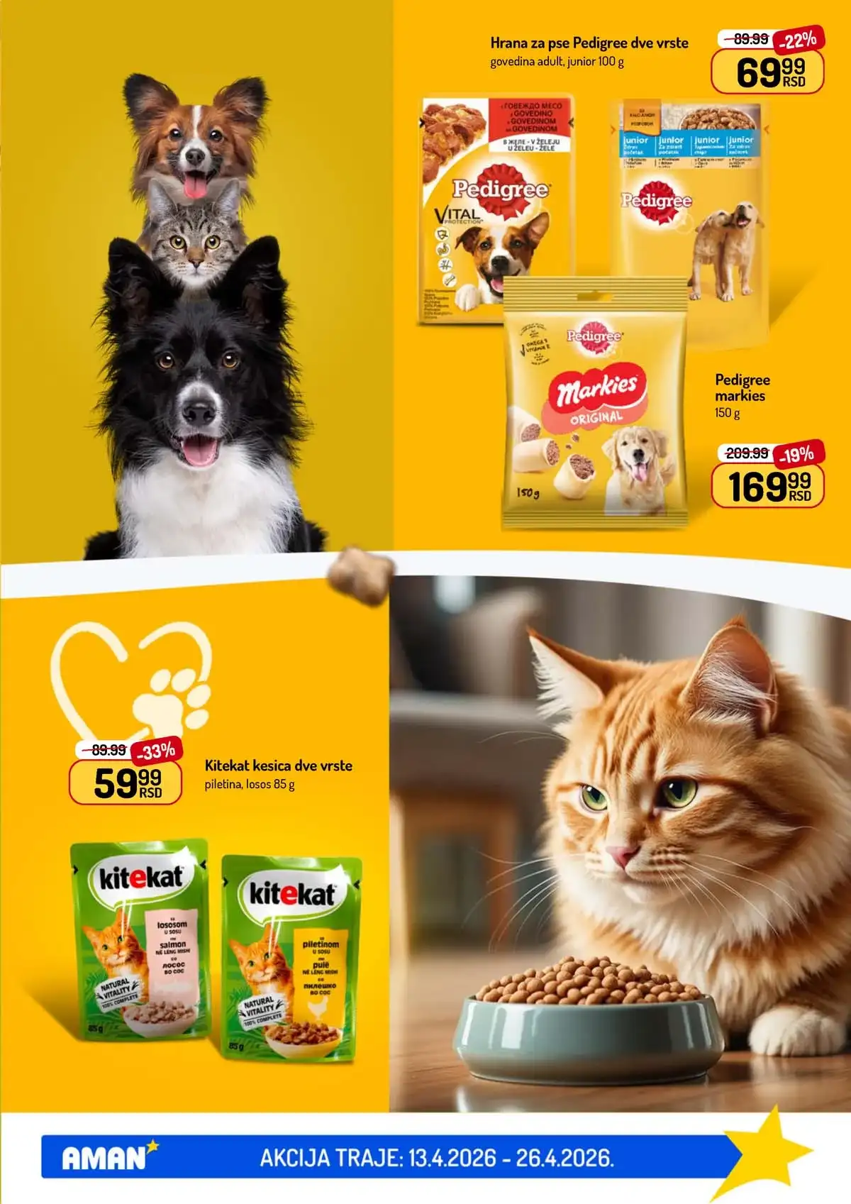 Akcija Aman sniženje Katalog