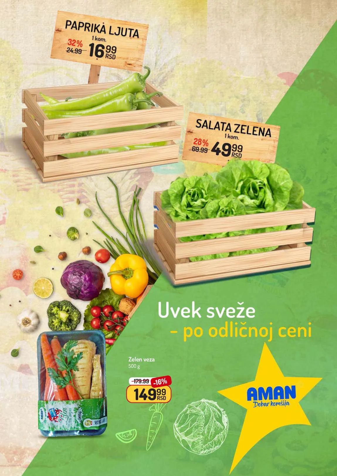 Akcija Aman sniženje Katalog