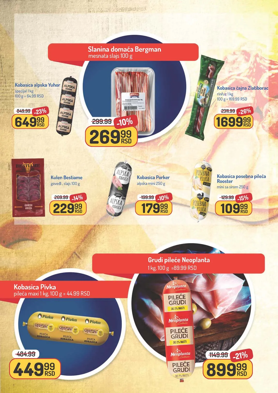 Akcija Aman sniženje Katalog