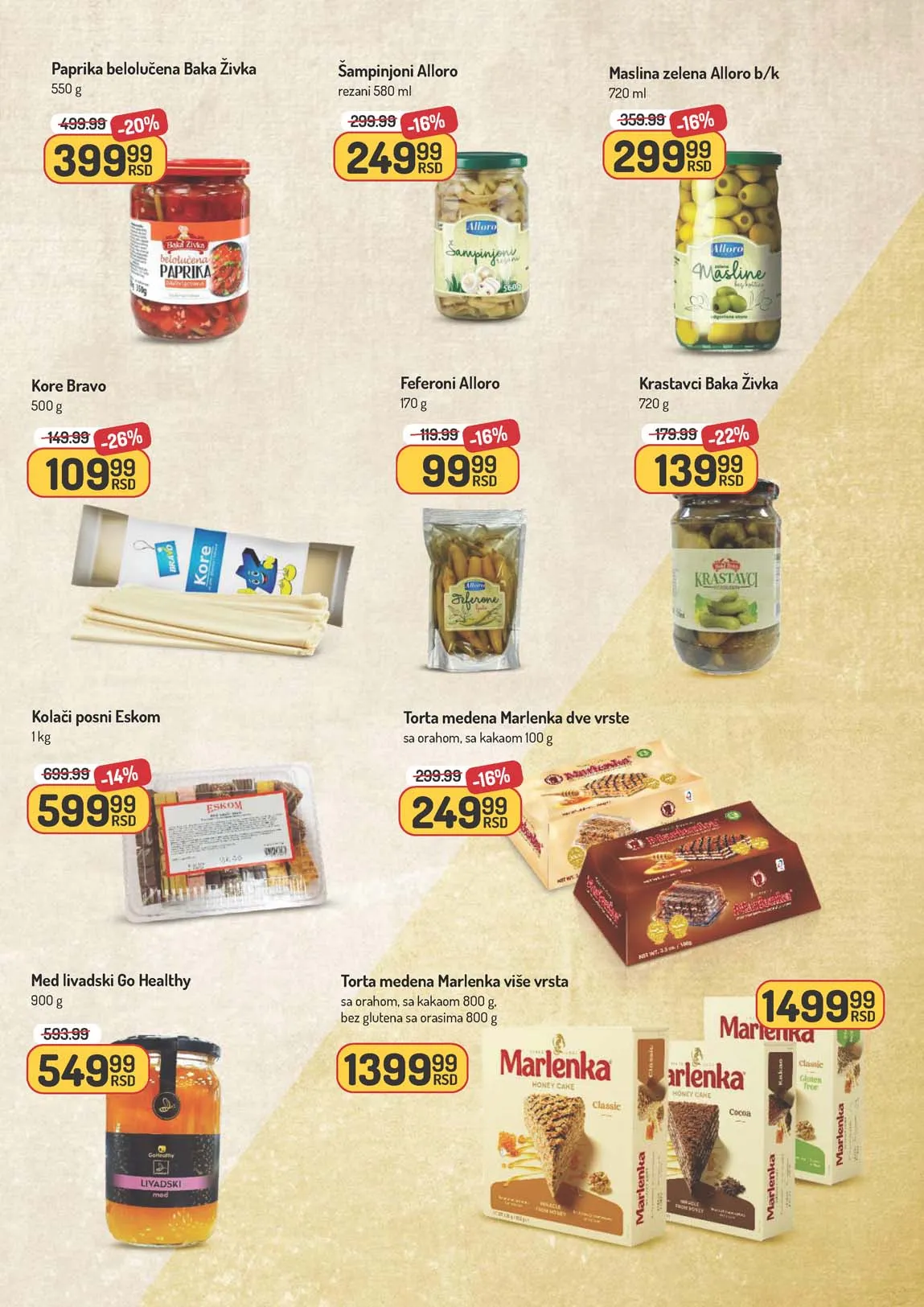 Akcija Aman sniženje Katalog