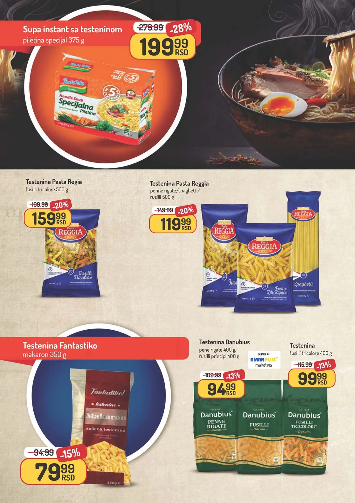 Akcija Aman sniženje Katalog