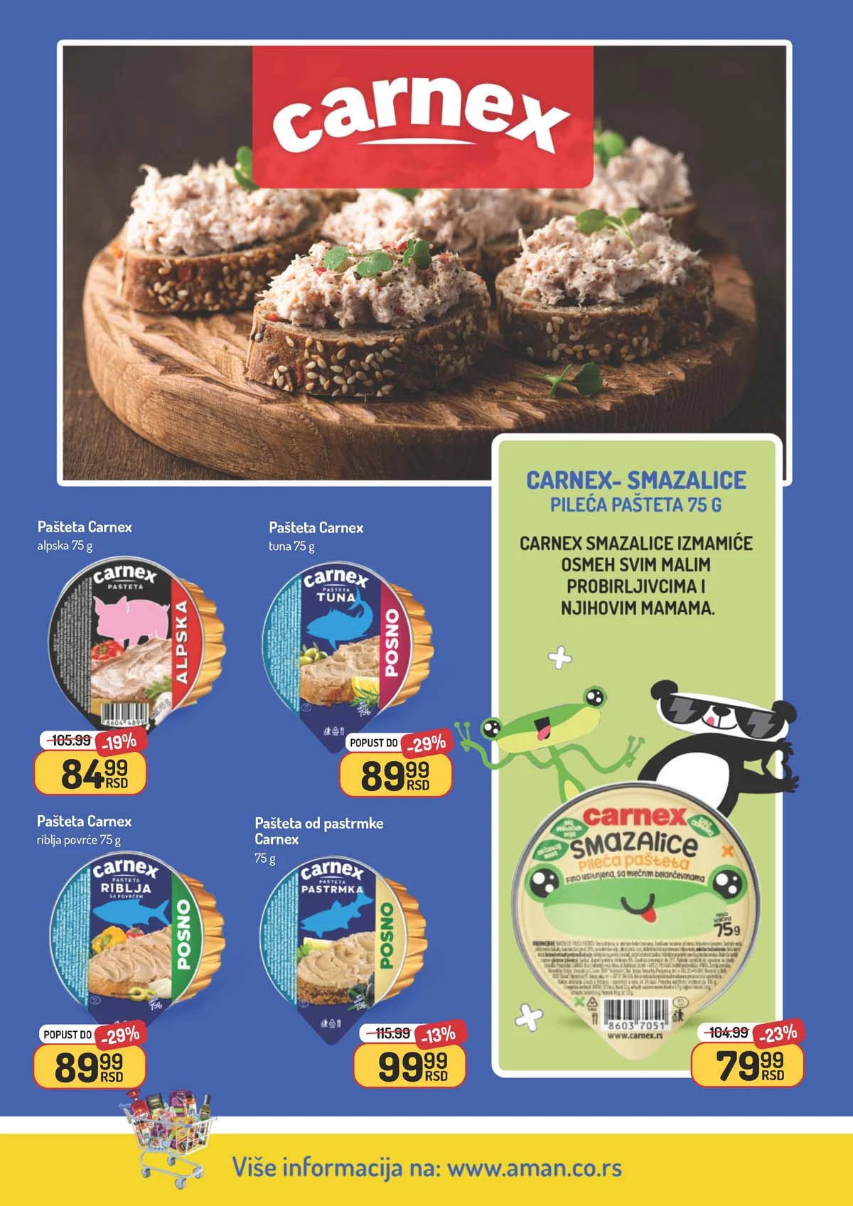 Aman akcija katalog – ponuda proizvoda za svakodnevnu kupovinu