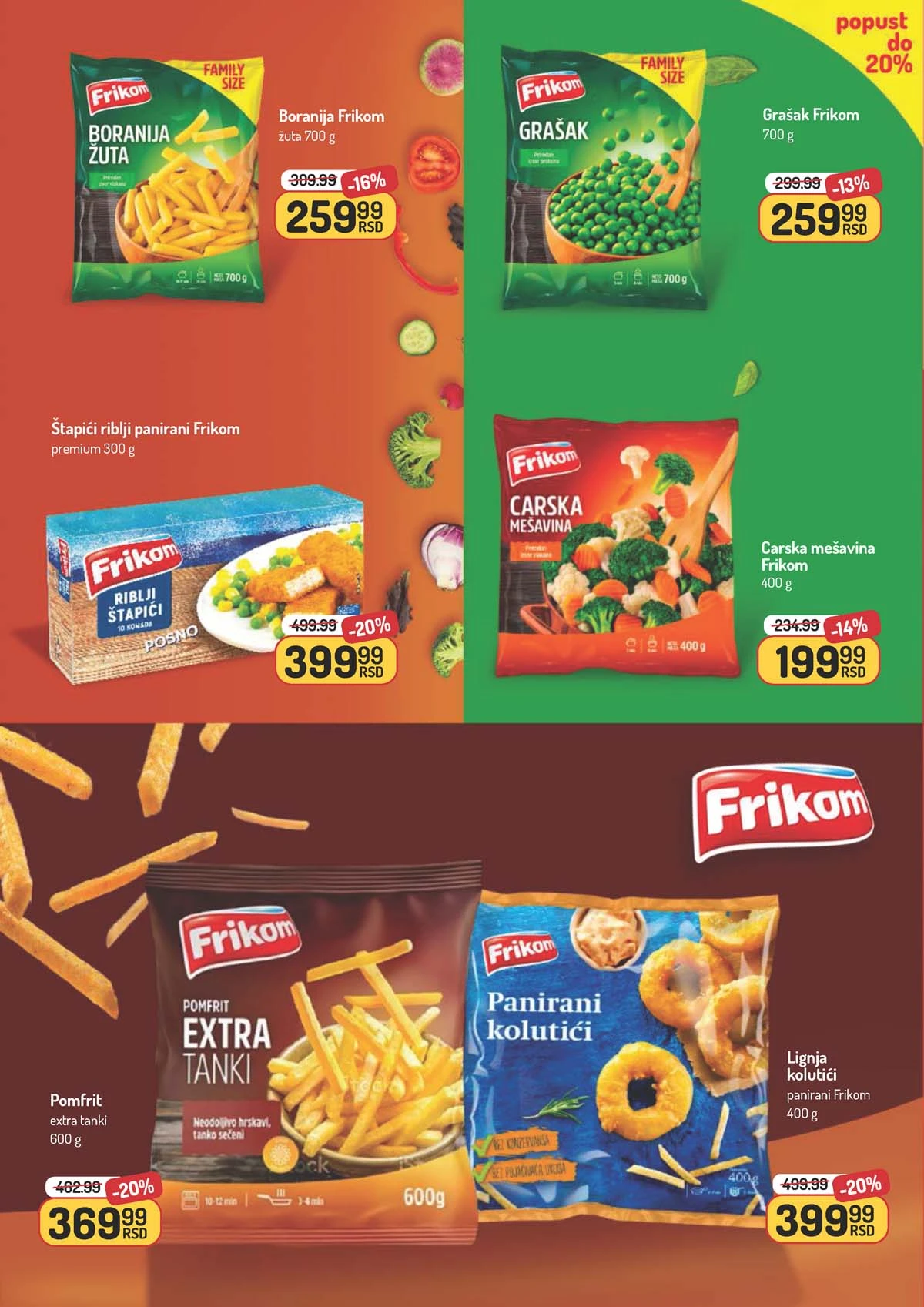 Aman akcija katalog – prehrambeni proizvodi i pića na sniženju