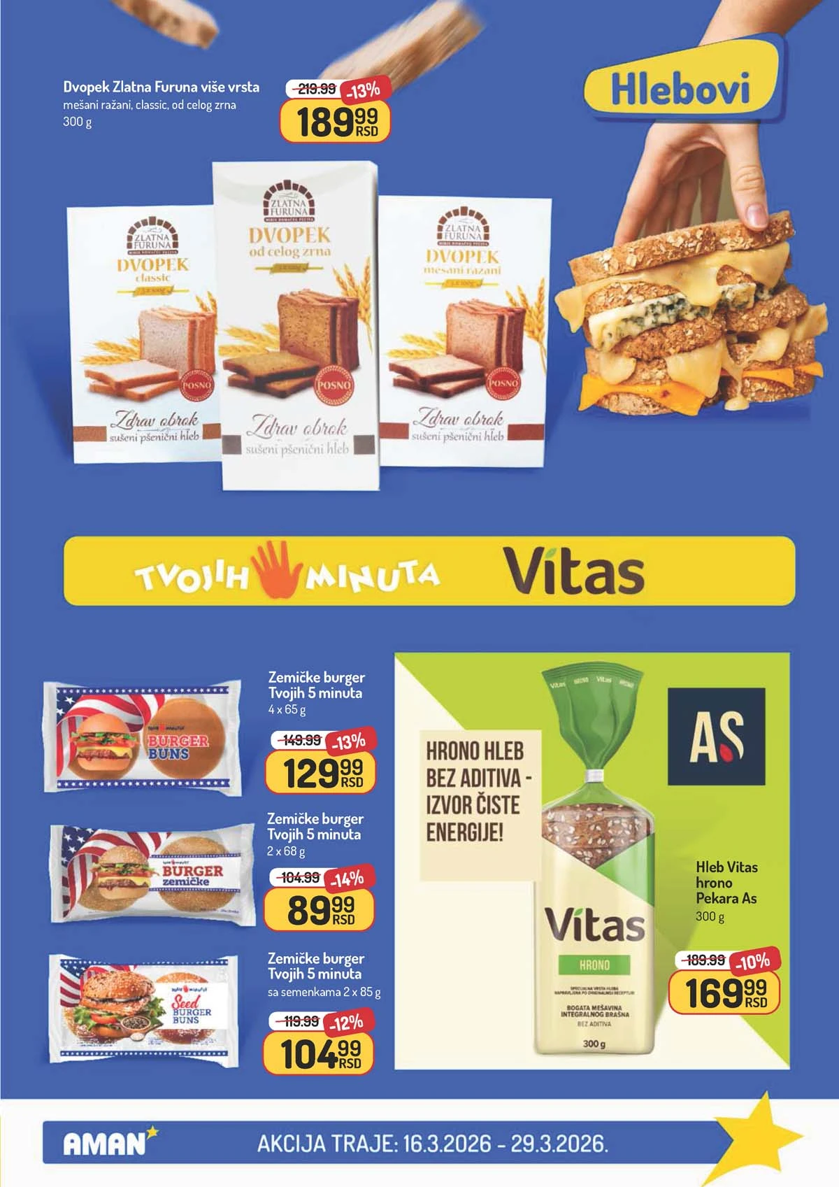 Aman akcija katalog – proizvodi na akciji