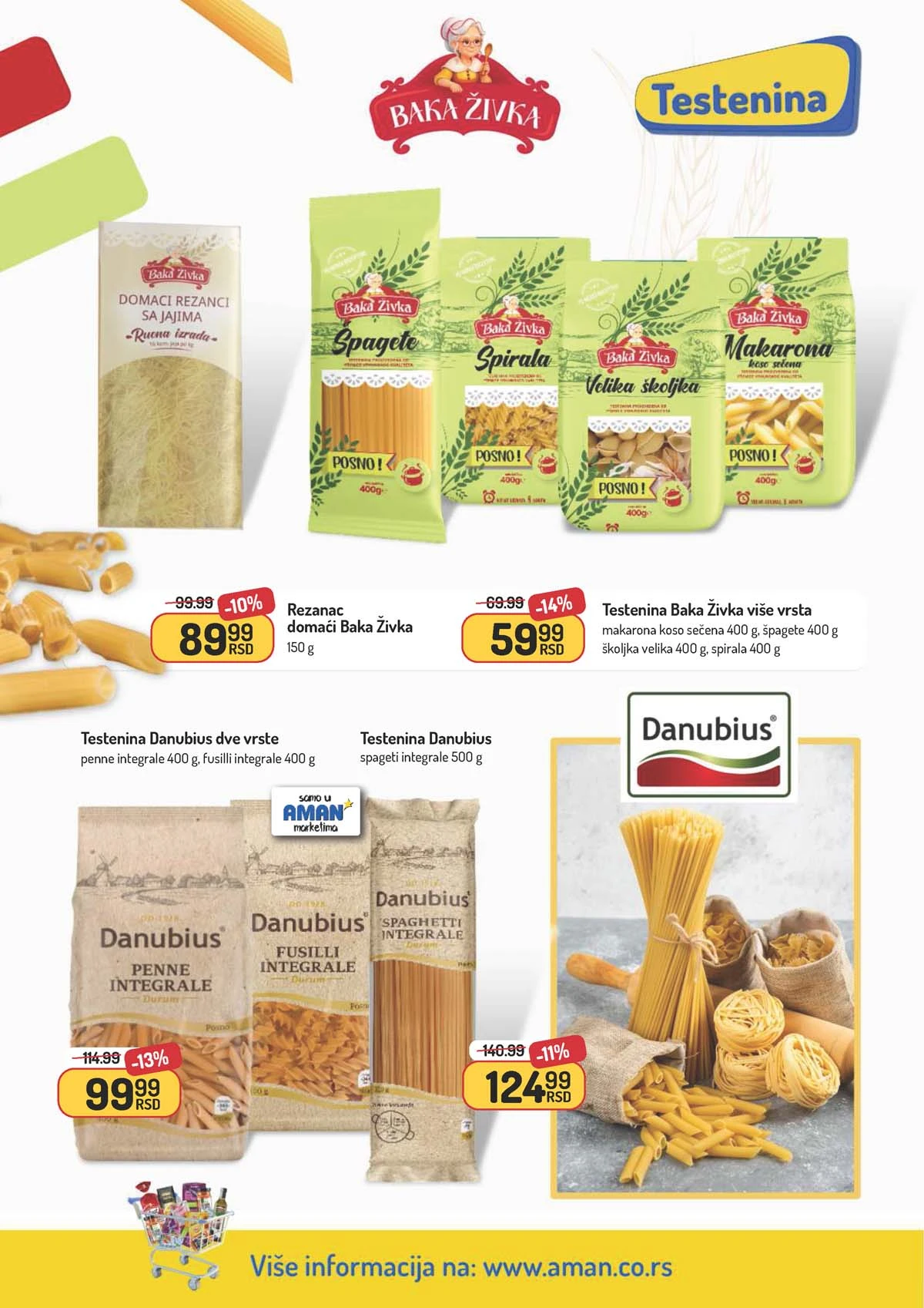 Aman katalog akcija – proizvodi za svakodnevnu kupovinu po nižim cenama