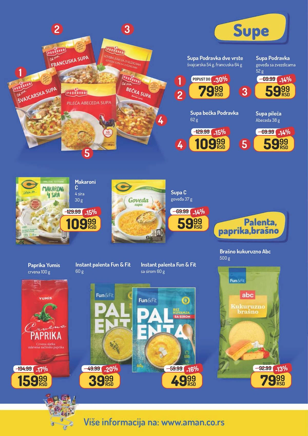 Aman katalog – snižene cene proizvoda za domaćinstvo