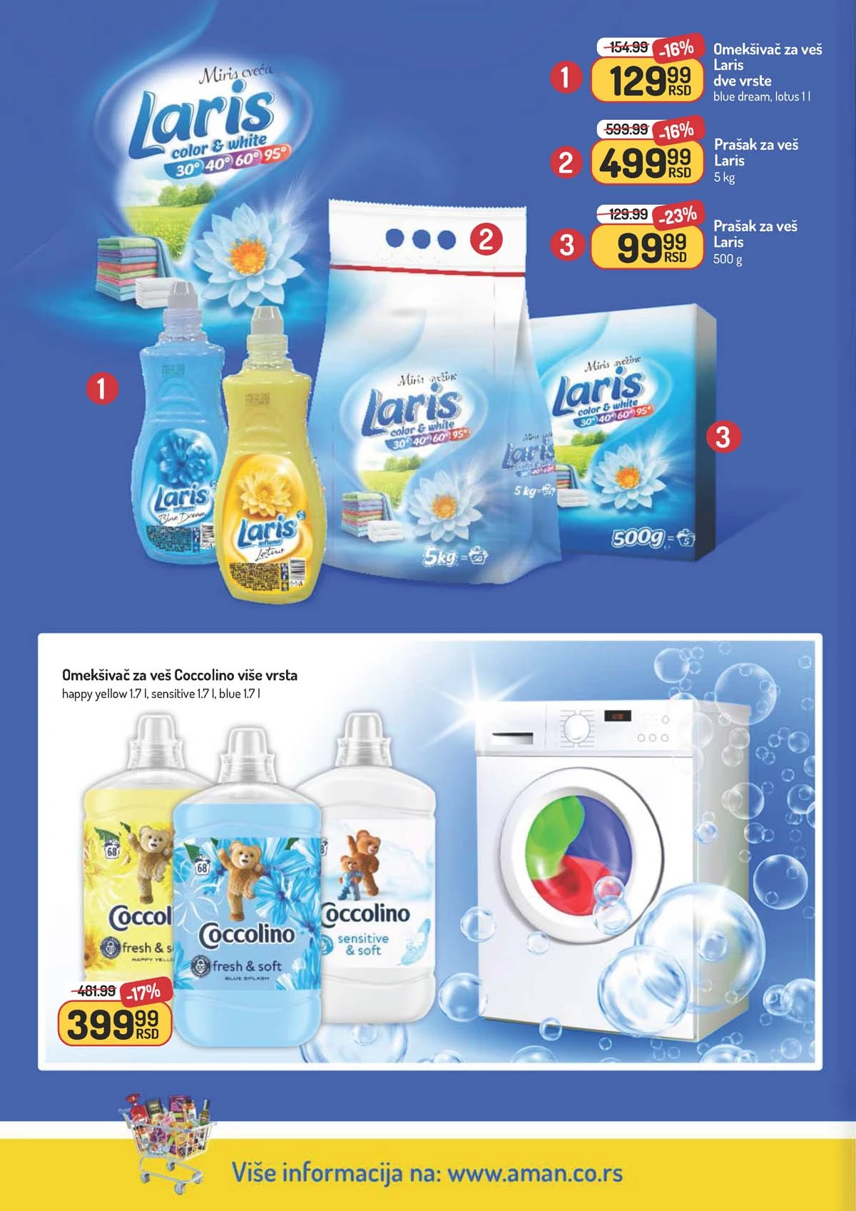 Aman akcija katalog – prehrambeni proizvodi i kućne potrepštine