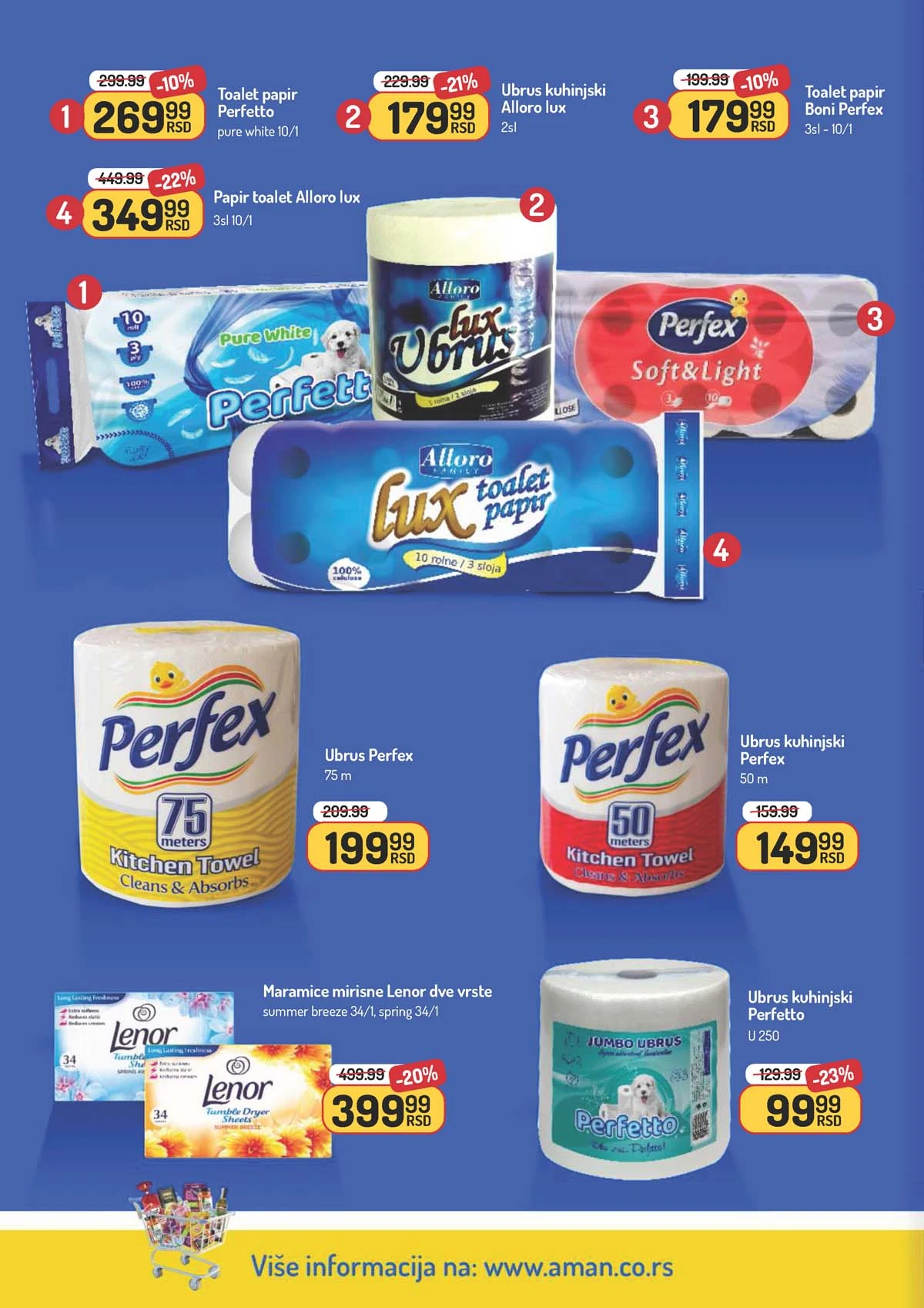 Aman katalog akcija – proizvodi po povoljnim cenama