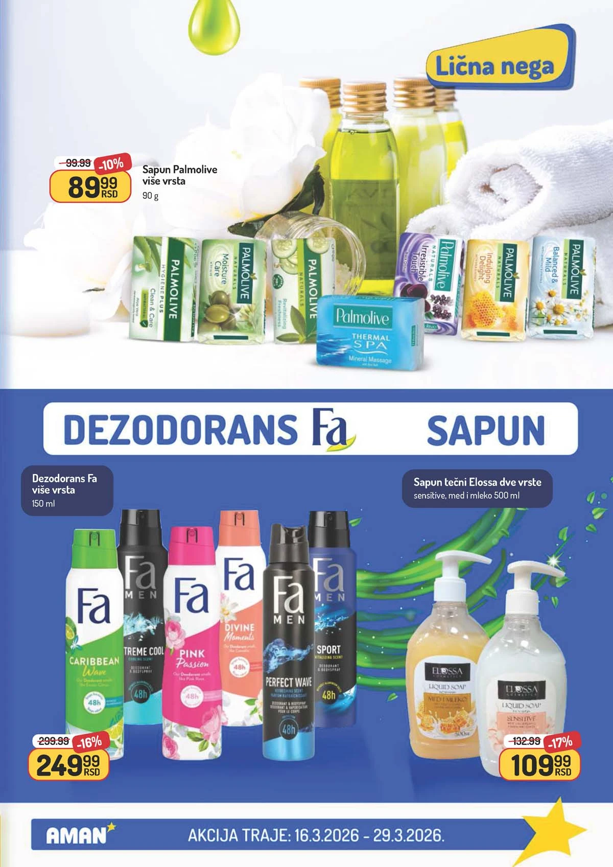 Aman katalog sniženja – akcijska ponuda proizvoda