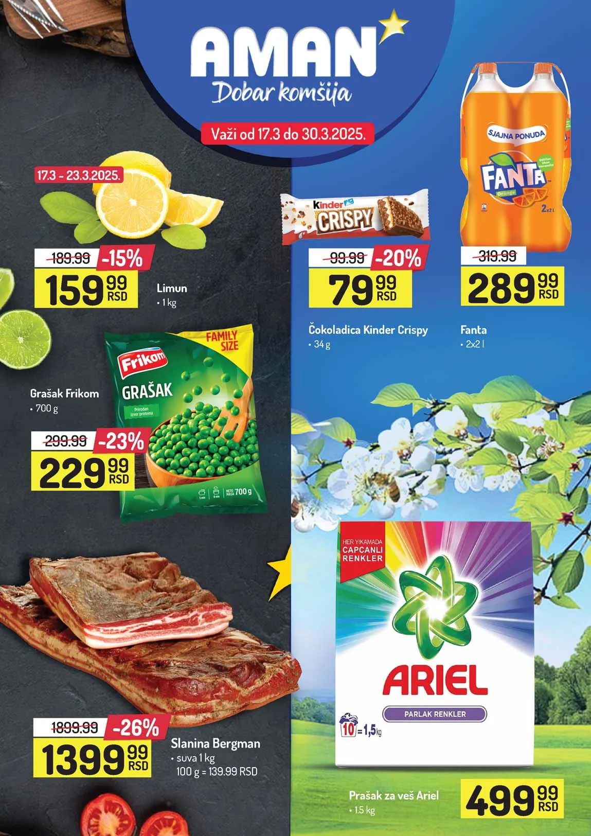 AMAN Akcija Katalog sniženja do 30.03.2025