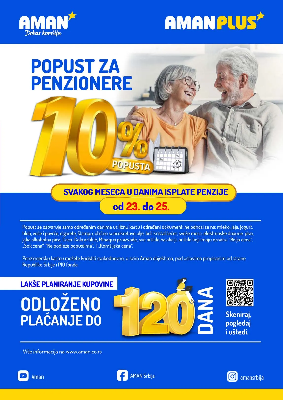 Aman akcija katalog sniženja Akcija Aman sniženje Katalog