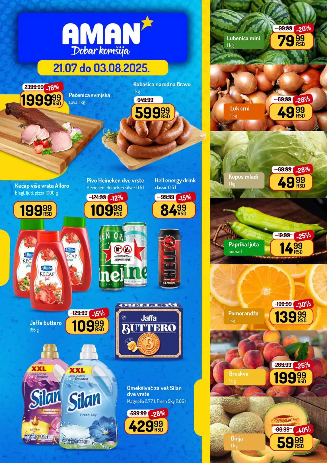 Katalog Aman sniženje