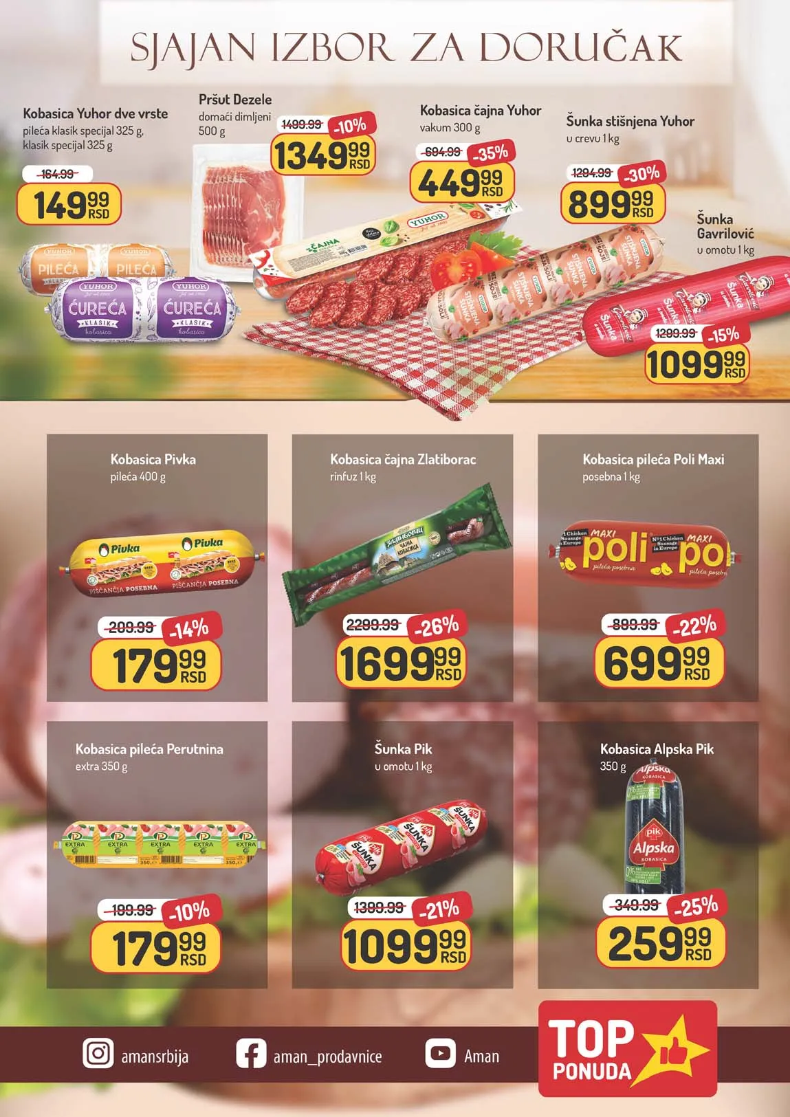 Katalog Aman sniženje