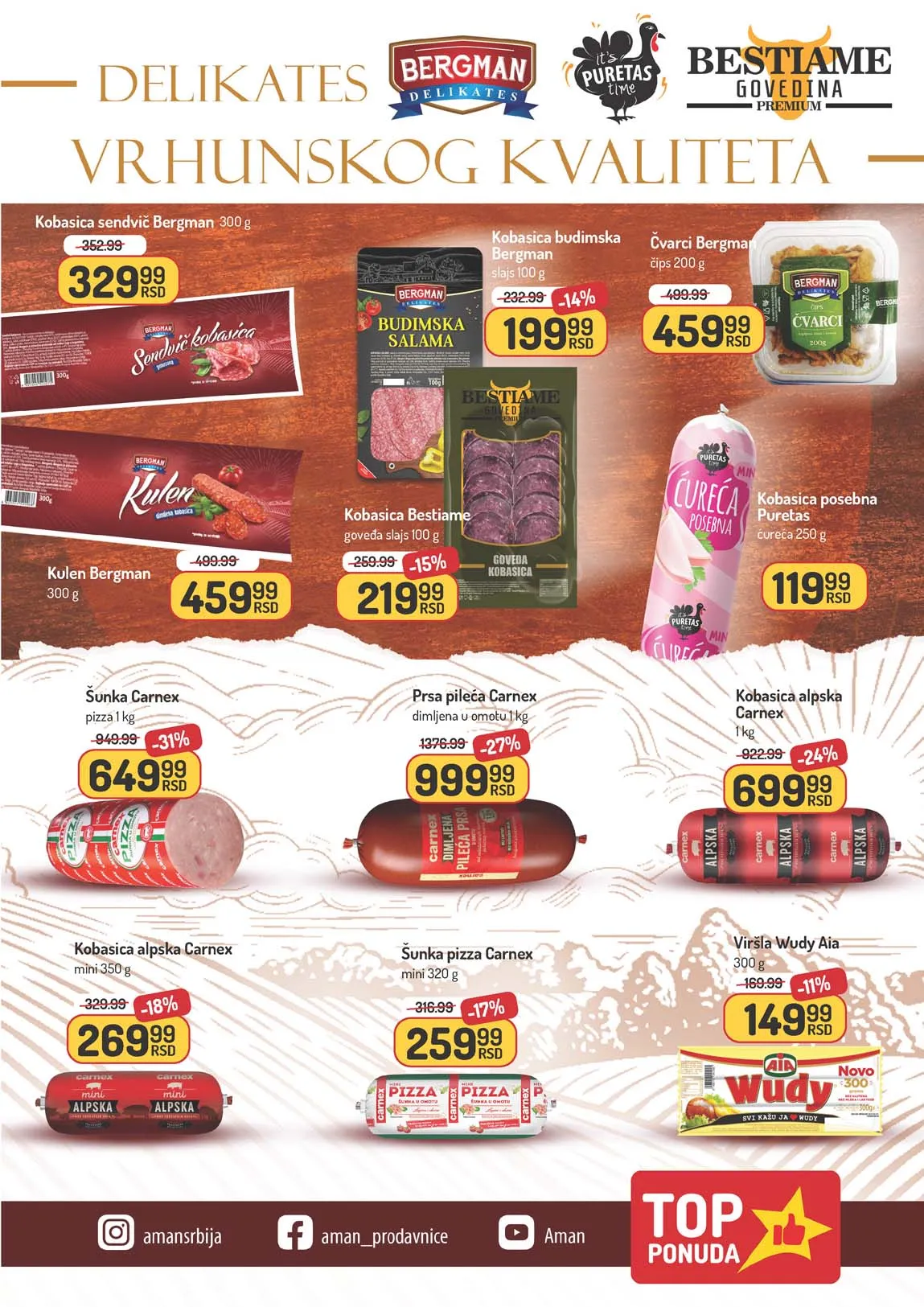 Katalog Aman sniženje