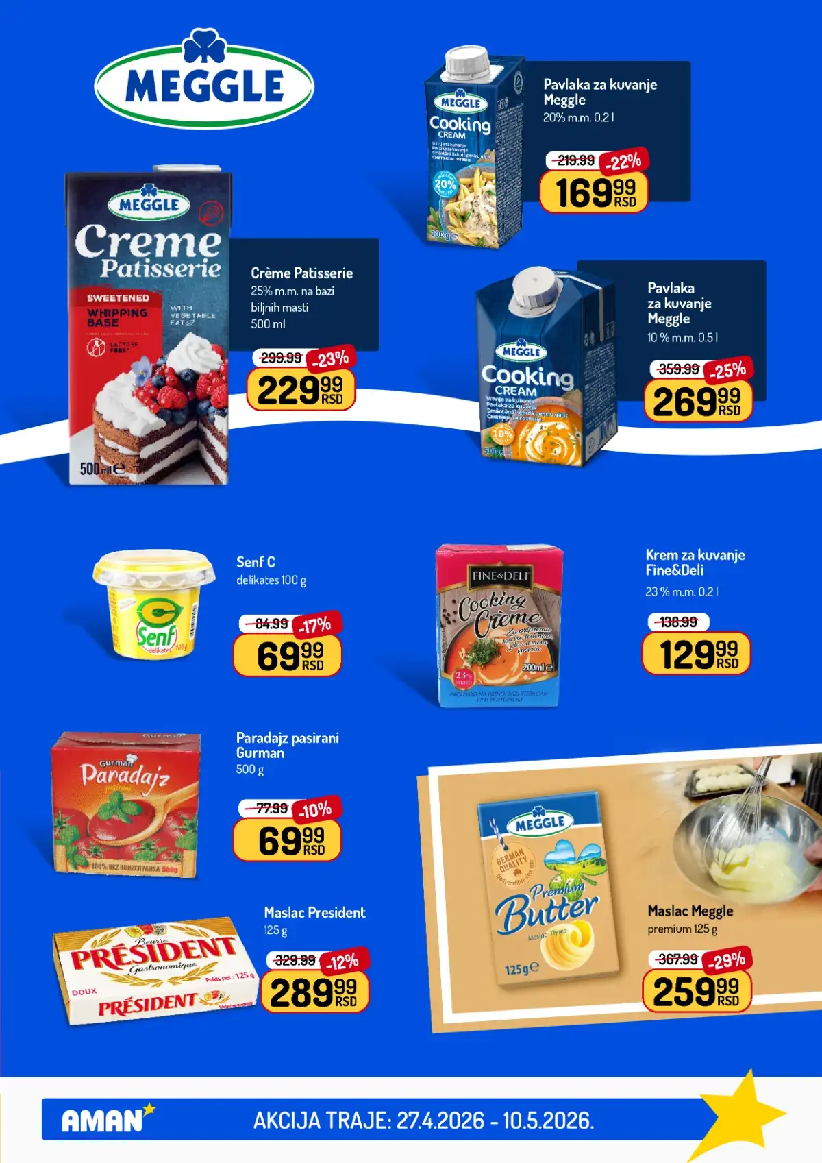 Akcija Aman sniženje Katalog